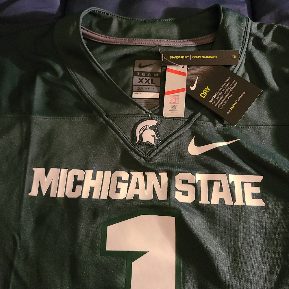 2021 Michigan State Spartans Football Jersy